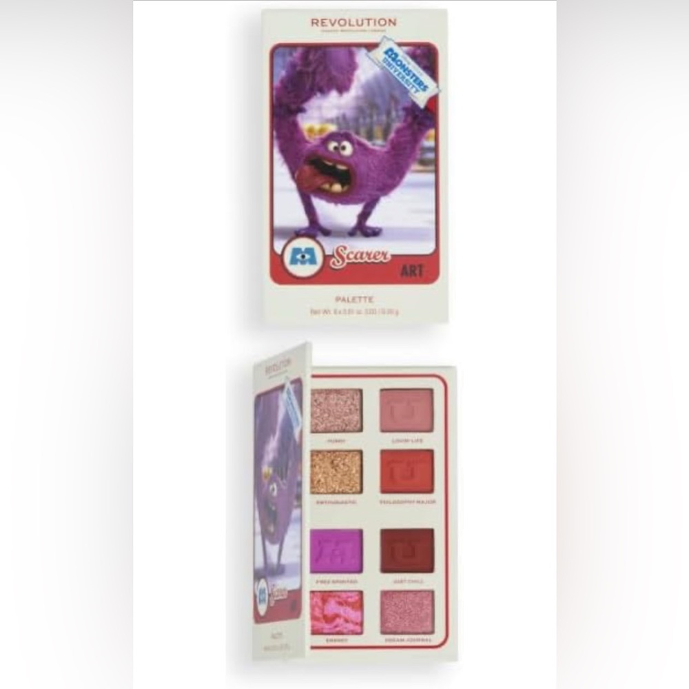 Revolution Disney Pixar Monsters University “Art” Eyeshadow Palette